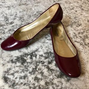 Women’s Burgundy Flats